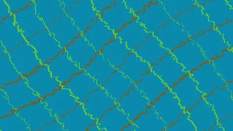 Abstract digital grid pattern with neon lines イラスト素材