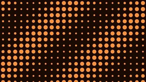 Abstract digital halftone pattern background texture for design projects Stock Footage 342522733