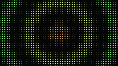 Abstract digital halftone wave background animation Stock Footage 345014037
