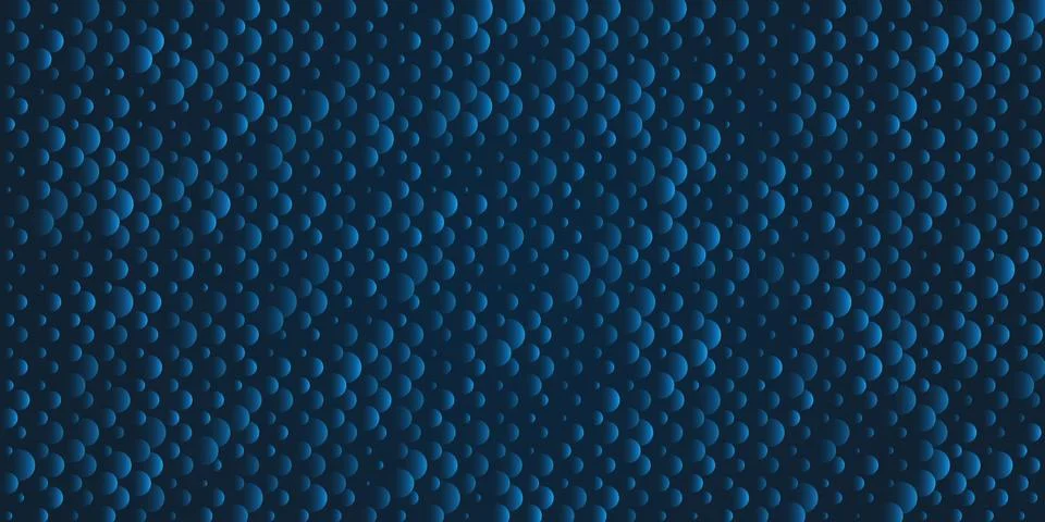 Abstract Digital Illustration Featuring a Pattern of Many Dark Blue, Partia.. Stock Illustration