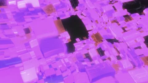 An Abstract Digital Landscape Featuring Vibrant and EyeCatching Purple Hues and Stock Photos