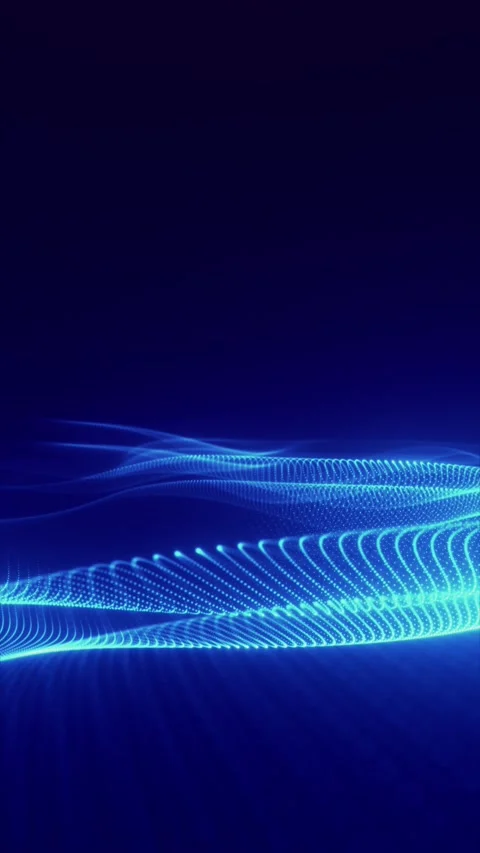 Abstract digital landscape Video stock 313764337