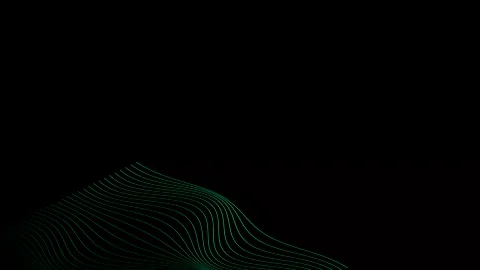 Abstract digital landscape motion graphic stock footage Stock Footage 346470458