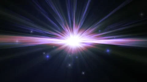 Abstract of digital lens flare background Stock Illustration