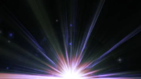 Abstract of digital lens flare background Stock Illustration