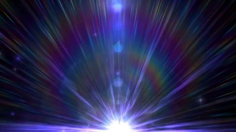 Abstract of digital lens flare background Stock Illustration