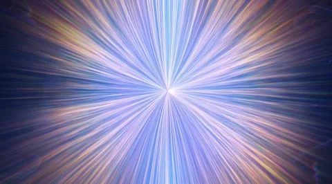 Abstract digital light beams and circular energy waves Stock Footage 331450095