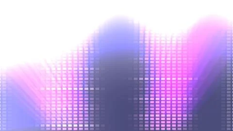 Abstract digital light display with vibrant colors. Modern technology background Stock Illustration