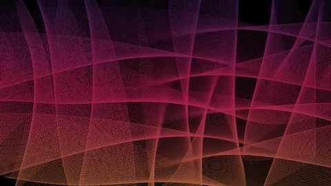 Abstract digital light waves background. Glowing neon lines forming a futur.. Stock Illustration