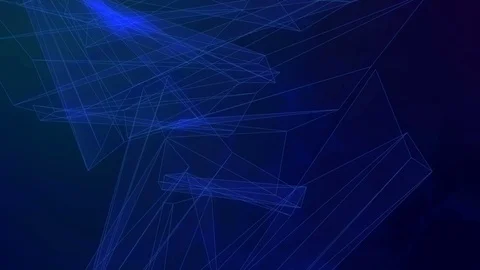 Abstract digital line background Stock Footage 72121768