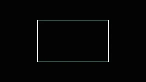 Abstract digital lines and rectangles animate on a dark background with sub.. Stock Footage 340940522