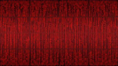 Abstract with digital lines, binary code, matrix background with digits 스톡 일러스트