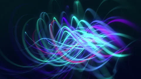 Abstract digital lines 動画素材 137280279