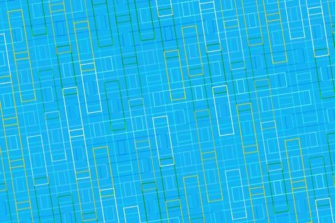 Abstract digital lines pattern with blue green colors Stock Photos