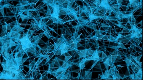 Abstract digital lines as technology background Stock Footage 117037465