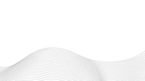 Abstract digital lines wave background Stock Illustration