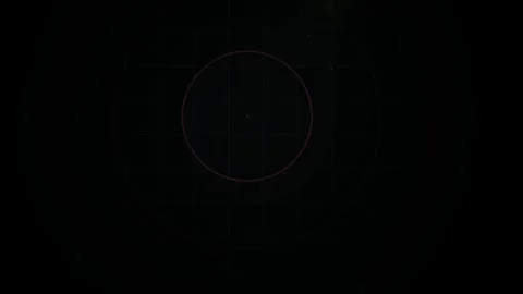Abstract Digital Loading Animation with Pulsing Circular Geometric Patterns. Stock Footage 340504861