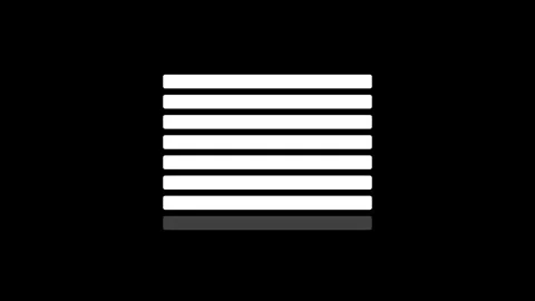 Abstract digital loading bar animation on a black background showing progre.. Stock Footage 343700020