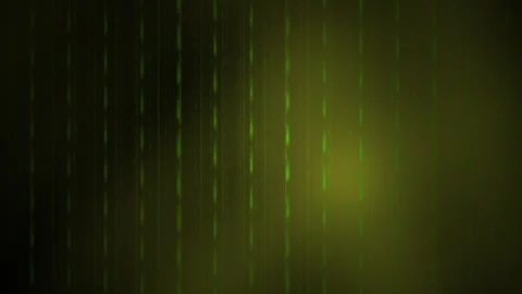 Abstract Digital Matrix Background with Glowing Green Vertical Data Streams. Stock Footage 341784277