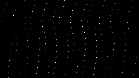 Abstract Digital Matrix Background with Glowing Data Particles and Vertical.. Stock Footage 343686221