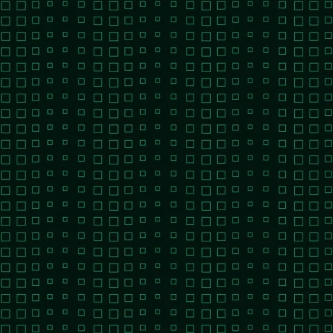 Abstract digital matrix background pattern, dark green glow effect Stock Footage 342522729