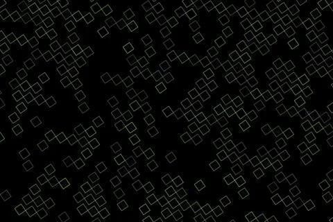 Abstract digital matrix of binary code in black and white Stock Illustration