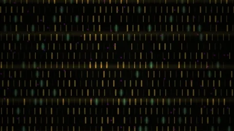 Abstract Digital Matrix Code Background with Vertical Scrolling Data Streams. Stock Footage 341784308