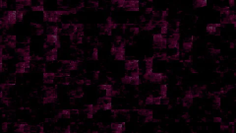 Abstract digital matrix code particles loop Stock Footage 330979327