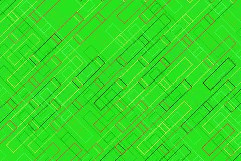 Abstract digital matrix pattern with green background Stock Photos