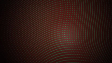 Abstract digital mesh pattern with red and green colors. Stock Footage 345677889