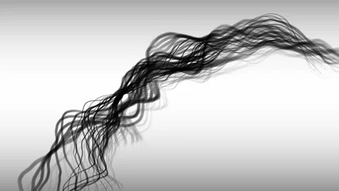 Abstract Digital Mesh Shape Fx Background Stock Footage 225880826