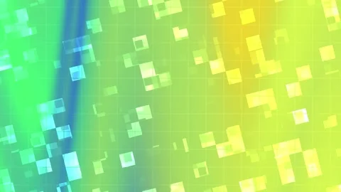 Abstract Digital Mosaic of Colorful Pixel Square Motion. Stock Footage 334093529