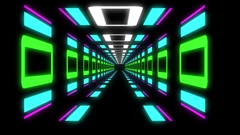 Abstract digital motion background and fluid digital featuring light Video stock 337956098