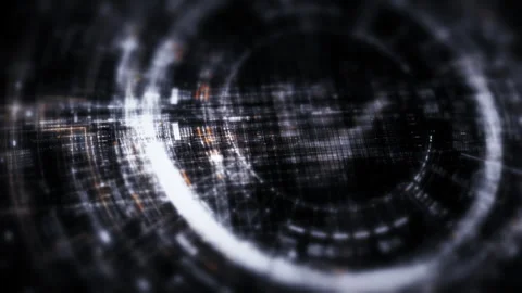 Abstract Digital Motion Background for VR and Sci-Fi Tech Concepts Stock Footage 312031030