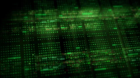 Abstract Digital Motion Background for VR and Sci-Fi Tech Concepts Stock Footage 312037220