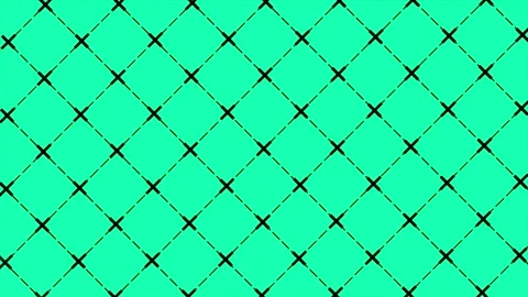 Abstract digital moving dotted lines technology background Stock Footage 272653452