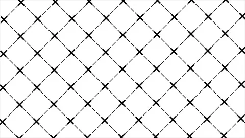 Abstract digital moving dotted lines technology background Stock Footage 272653488