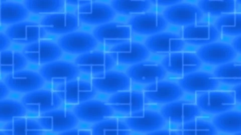 Abstract digital network background with glowing futuristic maze pattern on.. Stock Footage 336268045