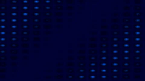 Abstract digital network background with glowing hexagonal geometric pattern Stock Footage 336777253