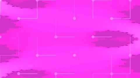 Abstract Digital Network Background with Purple Fractal Patterns Stock Footage 333082110