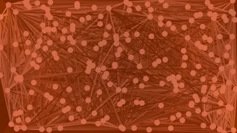 Abstract digital network connection background visualization data science l.. Stock Footage 336162334