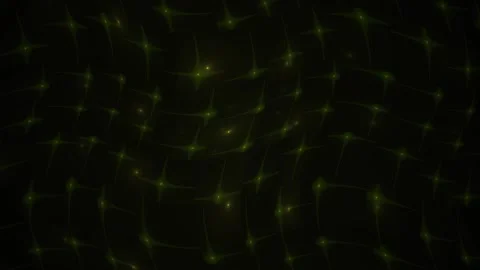 Abstract Digital Network Connection Background with Glowing Particles and L.. Stock Footage 340508926