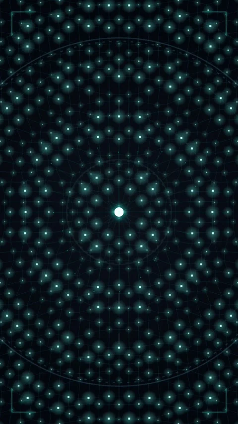 Abstract Digital Network Connection with Glowing Light Nodes 스톡 동영상 346196554