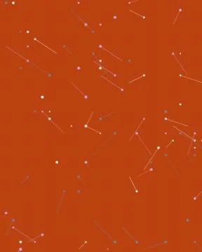 Abstract Digital Network Connection with Glowing Neon Dots and Geometric Li.. Stock Illustration