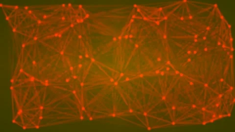 Abstract Digital Network Connection Lines Technology Background for Big Dat.. Stock Footage 336885826