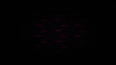 Abstract Digital Network Connection Nodes and Data Flow Animation. Stock Footage 341785662
