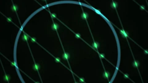 Abstract Digital Network Connection Visualization with Glowing Nodes and In.. 스톡 동영상 341785696