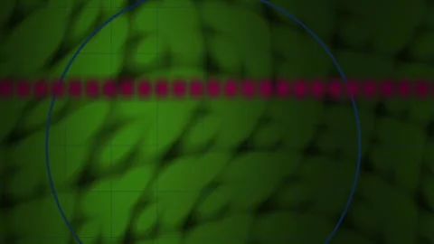 Abstract Digital Network Connections and Geometric Patterns in Motion. Stock Footage 341785731
