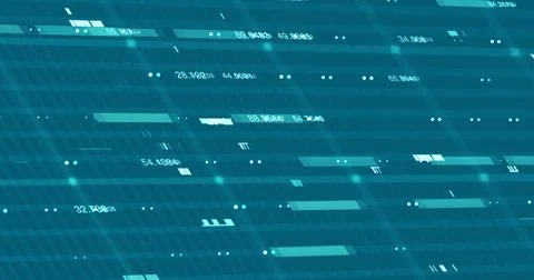 Abstract digital network data background, 3D rendering illustration 스톡 일러스트