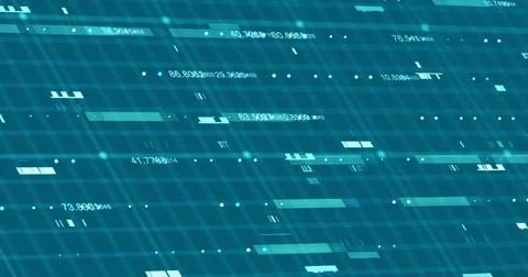 Abstract digital network data background, 3D rendering illustration 스톡 일러스트